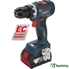 BOSCH GSR 18V-65 SET - ПРОФЕСИОНАЛЕН АКУМУЛАТОРЕН БЕЗЧЕТКОВ ВИНТОВЕРТ